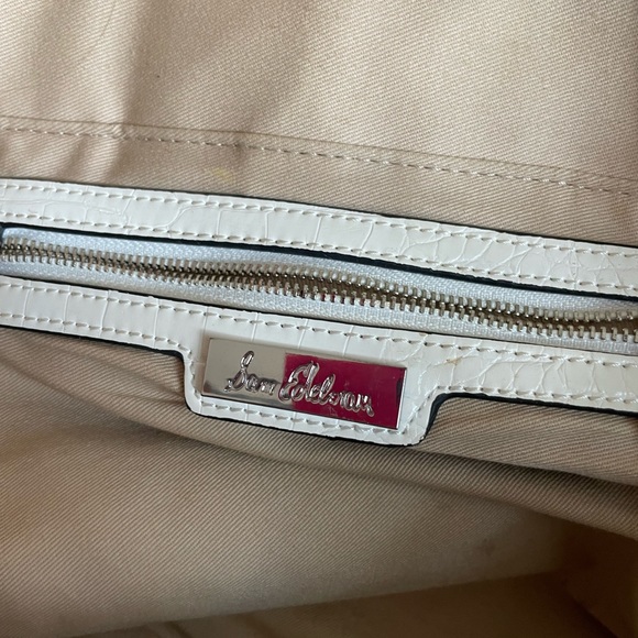 Sam Edelman Darcy Bag. Large carpet purse with bamboo handles & leather tassel - Picture 2 of 8